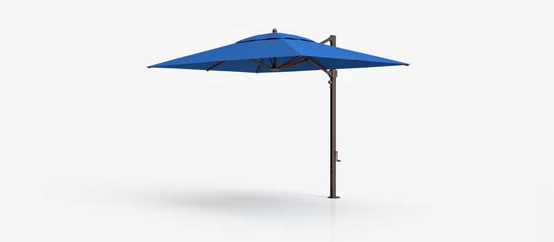 Frankford Aurora Cantilever Umbrella - Aluminum - 8.5' x 11' Rectangle