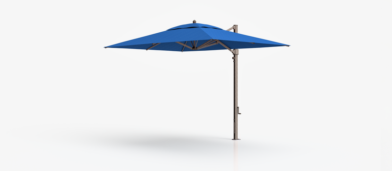 Frankford Aurora Cantilever Umbrella - Aluminum - 8.5' x 11' Rectangle