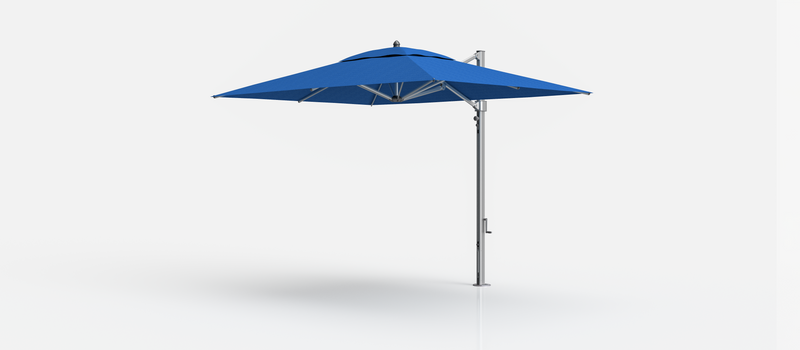 Frankford Aurora Cantilever Umbrella - Aluminum - 8.5' x 11' Rectangle