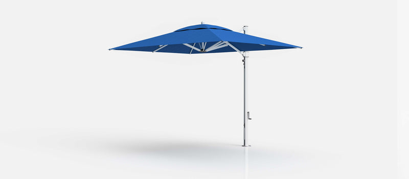 Frankford Aurora Cantilever Umbrella - Aluminum - 8.5' x 11' Rectangle