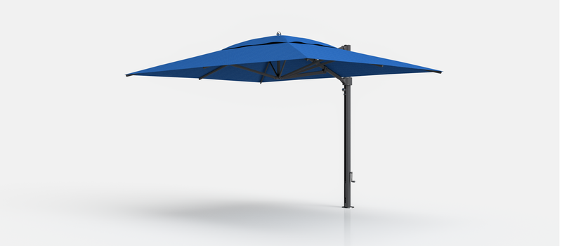 Frankford Eclipse Designer Cantilever Umbrella - 10' x 13' Rectangle