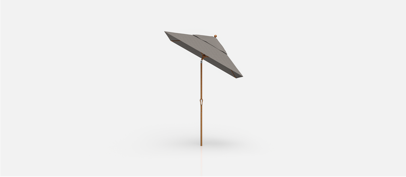 Frankford Monterey Fiberglass Market - Crank Lift Auto Tilt - 6.5' Square
