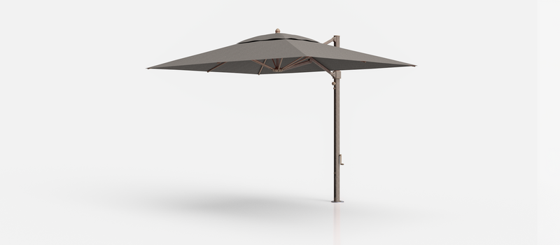 Frankford Aurora Cantilever Umbrella - Fiberglass - 8.5' x 11' Rectangle