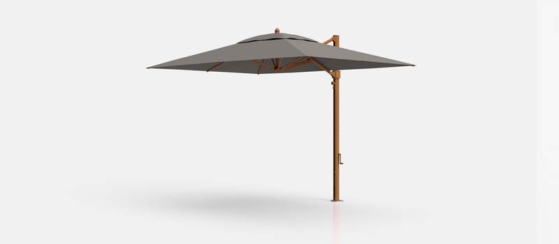 Frankford Aurora Cantilever Umbrella - Fiberglass - 8.5' x 11' Rectangle
