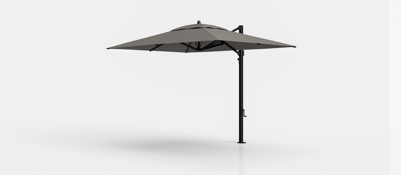 Frankford Aurora Cantilever Umbrella - Aluminum - 8.5' x 11' Rectangle