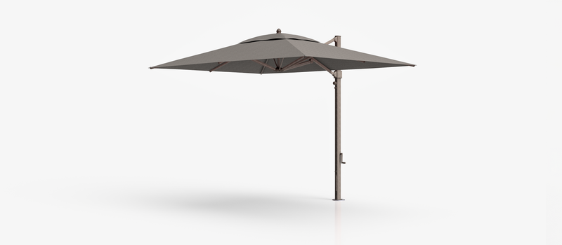 Frankford Aurora Cantilever Umbrella - Aluminum - 8.5' x 11' Rectangle