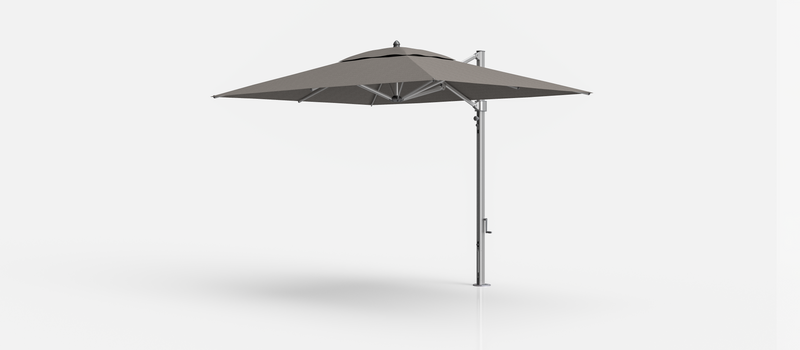 Frankford Aurora Cantilever Umbrella - Aluminum - 8.5' x 11' Rectangle