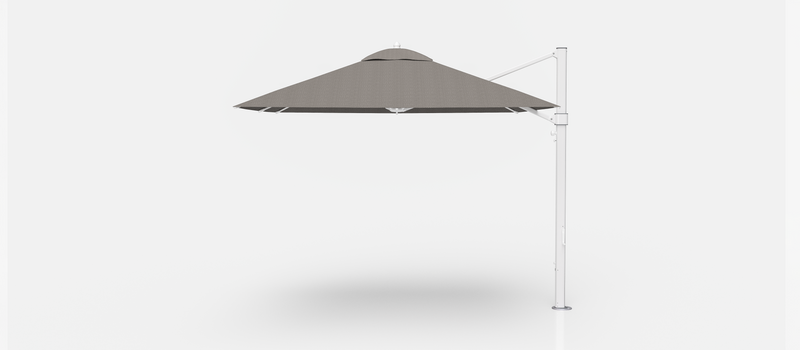Frankford Aurora Cantilever Umbrella - Fiberglass - 10' Square