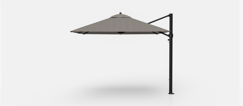 Frankford Aurora Cantilever Umbrella - Aluminum - 10' Square