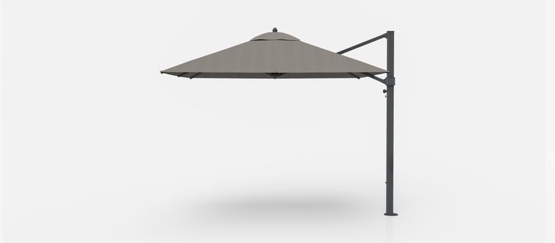 Frankford Aurora Cantilever Umbrella - Aluminum - 10' Square