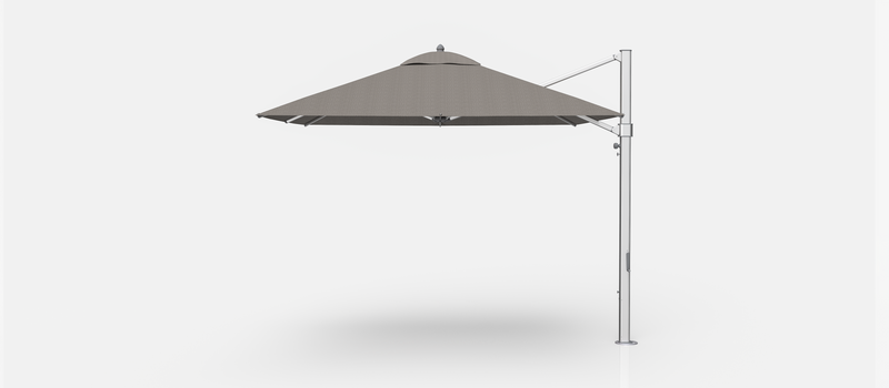 Frankford Aurora Cantilever Umbrella - Aluminum - 10' Square
