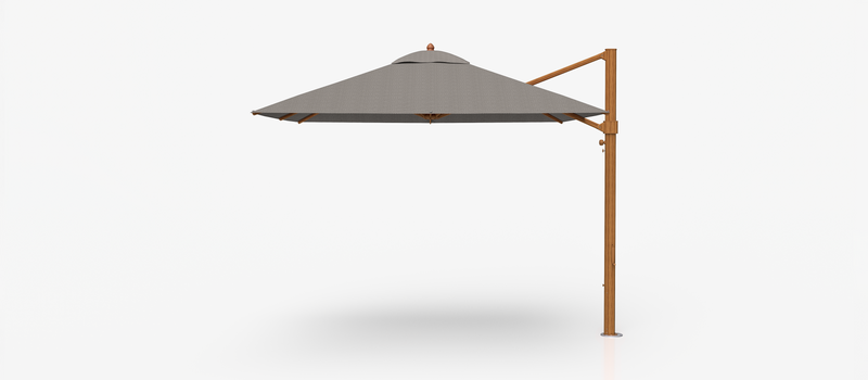 Frankford Aurora Cantilever Umbrella - Aluminum - 10' Square