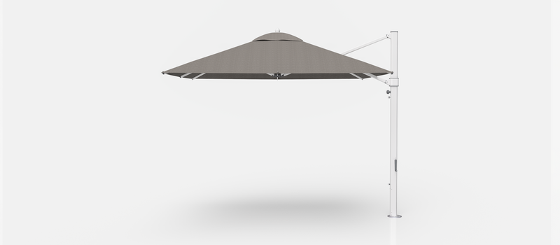 Frankford Aurora Cantilever Umbrella - Aluminum - 10' Square