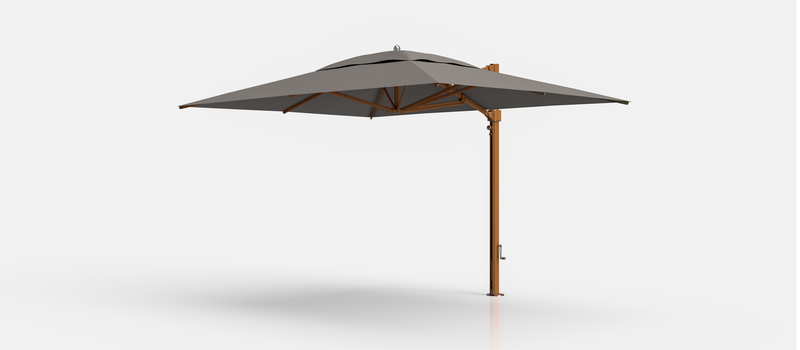 Frankford Eclipse Designer Cantilever Umbrella - 10' x 13' Rectangle