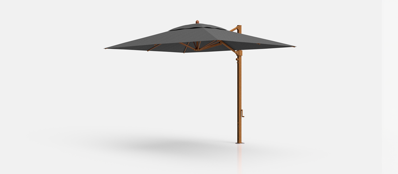 Frankford Aurora Cantilever Umbrella - Fiberglass - 8.5' x 11' Rectangle