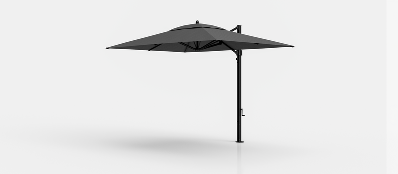 Frankford Aurora Cantilever Umbrella - Aluminum - 8.5' x 11' Rectangle