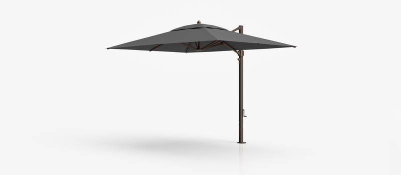 Frankford Aurora Cantilever Umbrella - Aluminum - 8.5' x 11' Rectangle