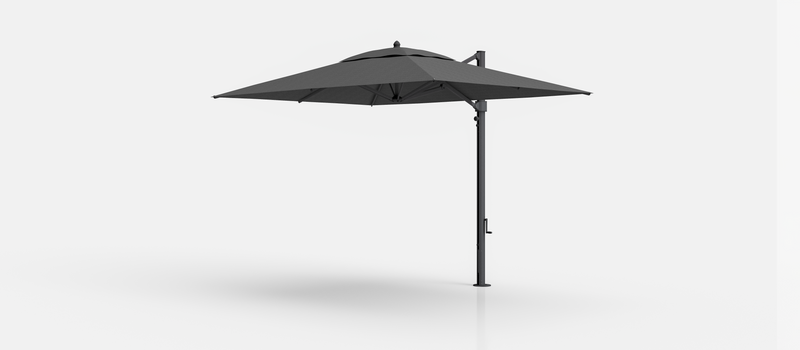 Frankford Aurora Cantilever Umbrella - Aluminum - 8.5' x 11' Rectangle