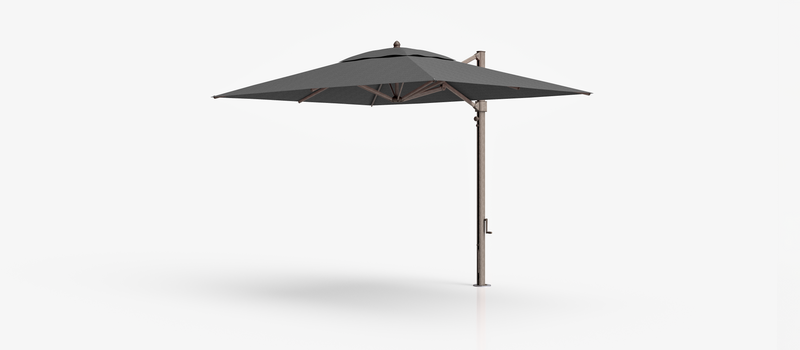 Frankford Aurora Cantilever Umbrella - Aluminum - 8.5' x 11' Rectangle