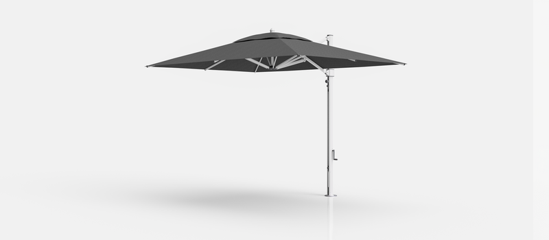 Frankford Aurora Cantilever Umbrella - Aluminum - 8.5' x 11' Rectangle