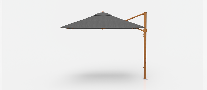 Frankford Aurora Cantilever Umbrella - Fiberglass - 10' Square