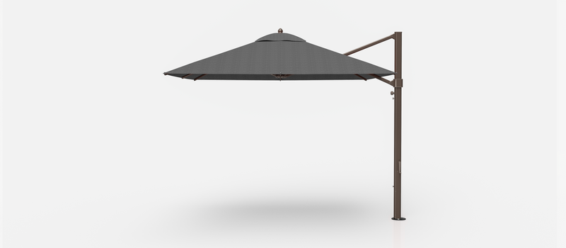 Frankford Aurora Cantilever Umbrella - Aluminum - 10' Square