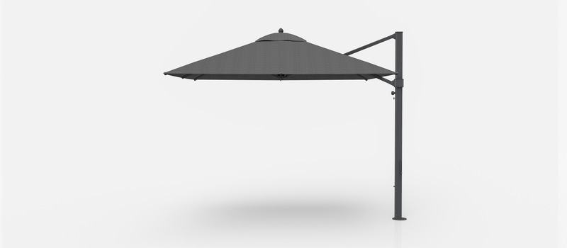 Frankford Aurora Cantilever Umbrella - Aluminum - 10' Square
