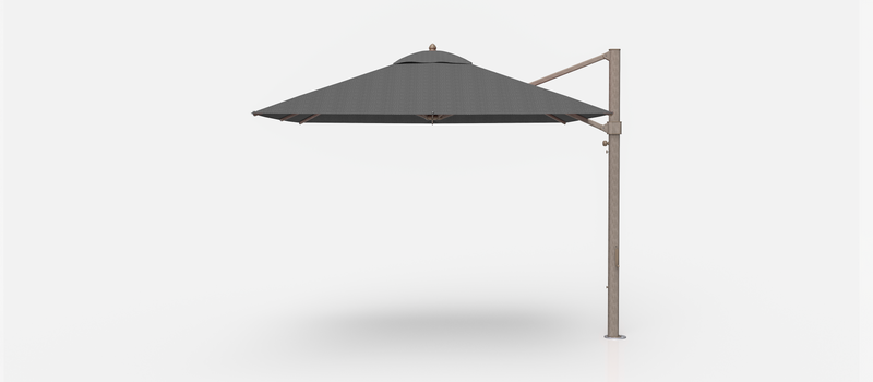 Frankford Aurora Cantilever Umbrella - Aluminum - 10' Square