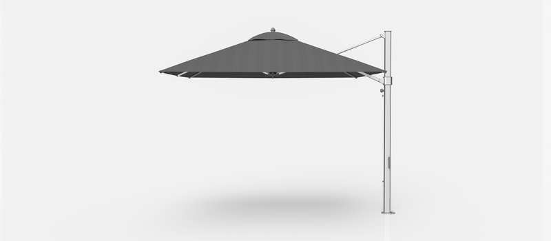 Frankford Aurora Cantilever Umbrella - Aluminum - 10' Square