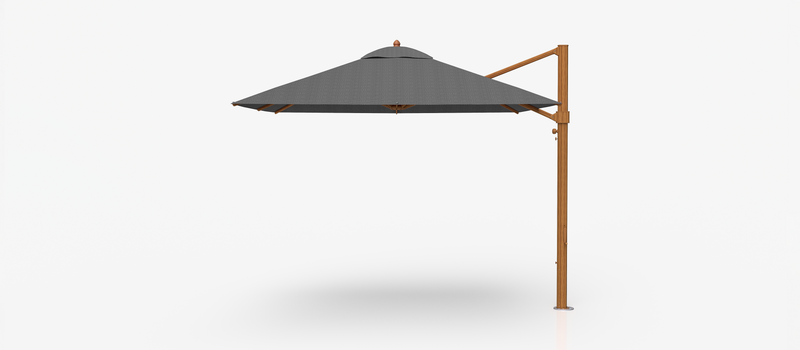 Frankford Aurora Cantilever Umbrella - Aluminum - 10' Square