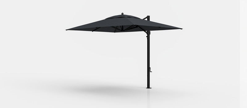 Frankford Aurora Cantilever Umbrella - Aluminum - 8.5' x 11' Rectangle