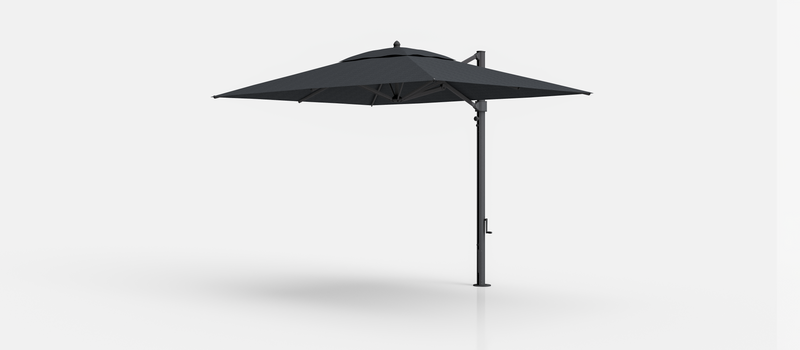 Frankford Aurora Cantilever Umbrella - Aluminum - 8.5' x 11' Rectangle