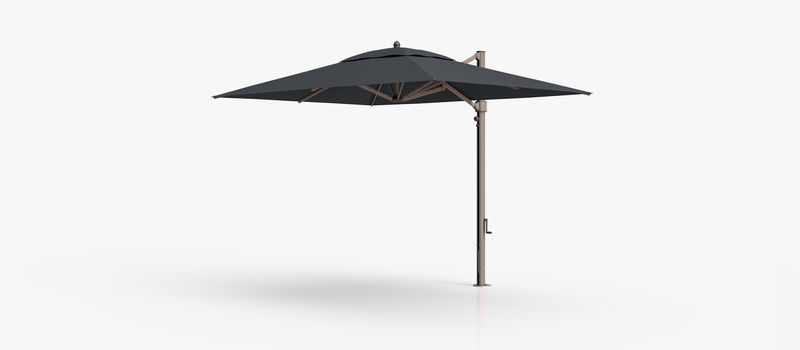 Frankford Aurora Cantilever Umbrella - Aluminum - 8.5' x 11' Rectangle
