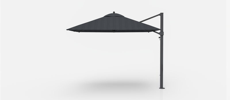 Frankford Aurora Cantilever Umbrella - Aluminum - 10' Square