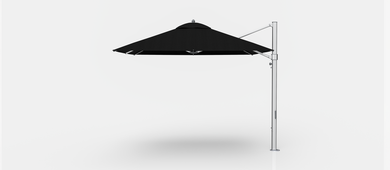 Frankford Aurora Cantilever Umbrella - Aluminum - 10' Square