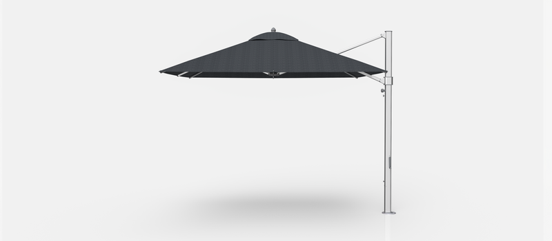 Frankford Aurora Cantilever Umbrella - Aluminum - 10' Square