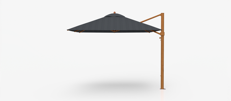 Frankford Aurora Cantilever Umbrella - Aluminum - 10' Square