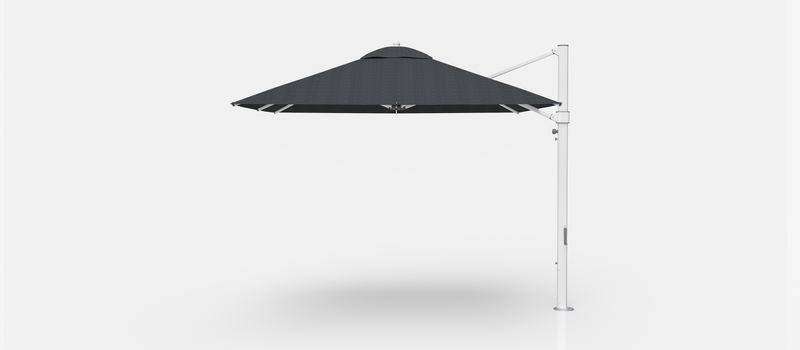 Frankford Aurora Cantilever Umbrella - Aluminum - 10' Square