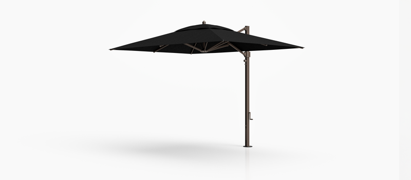 Frankford Aurora Cantilever Umbrella - Aluminum - 8.5' x 11' Rectangle