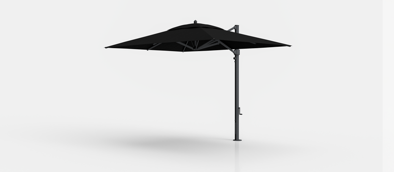 Frankford Aurora Cantilever Umbrella - Aluminum - 8.5' x 11' Rectangle