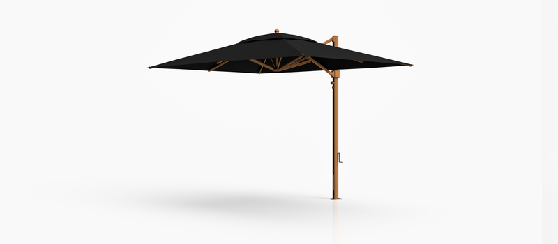 Frankford Aurora Cantilever Umbrella - Aluminum - 8.5' x 11' Rectangle