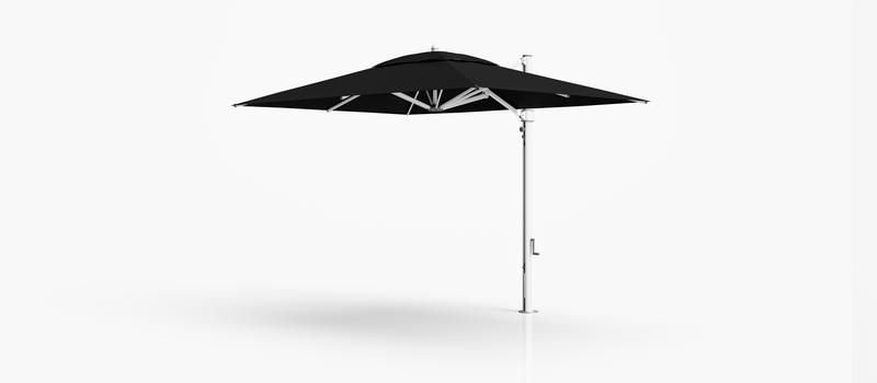 Frankford Aurora Cantilever Umbrella - Aluminum - 8.5' x 11' Rectangle