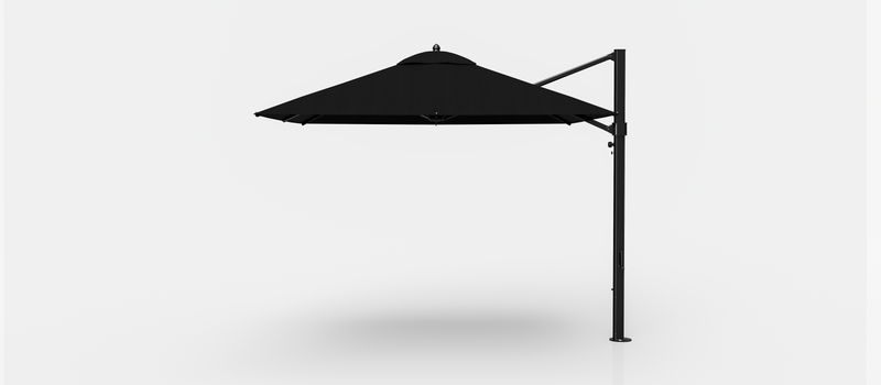 Frankford Aurora Cantilever Umbrella - Aluminum - 10' Square