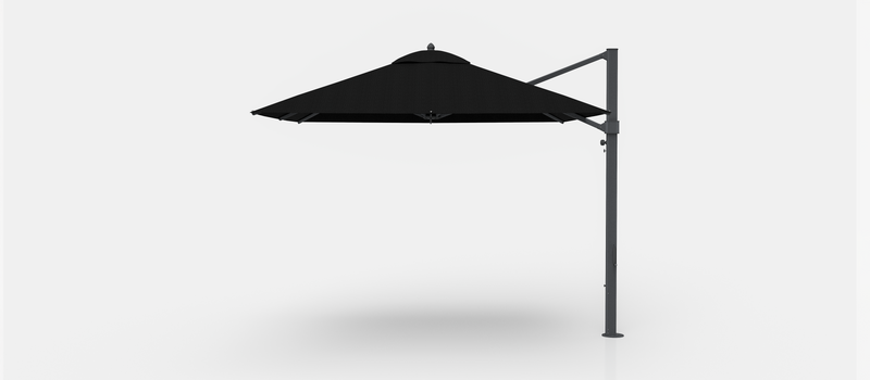Frankford Aurora Cantilever Umbrella - Aluminum - 10' Square