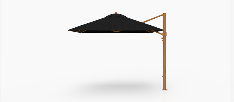 Frankford Aurora Cantilever Umbrella - Aluminum - 10' Square