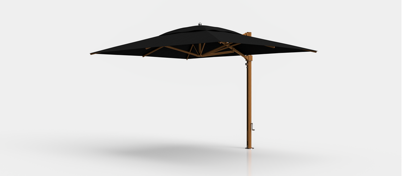 Frankford Eclipse Designer Cantilever Umbrella - 10' x 13' Rectangle