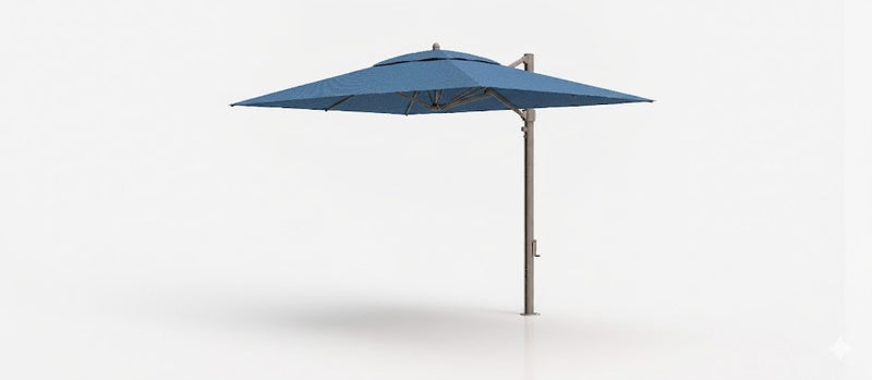 Frankford Aurora Cantilever Umbrella - Fiberglass - 8.5' x 11' Rectangle