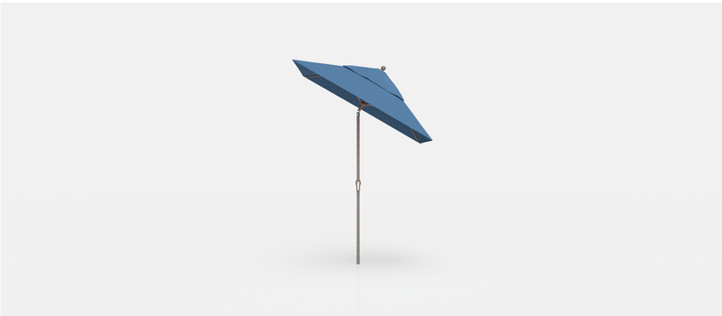 Frankford Monterey Fiberglass Market - Crank Lift Auto Tilt - 6.5' Square