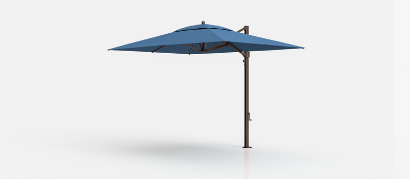 Frankford Aurora Cantilever Umbrella - Fiberglass - 8.5' x 11' Rectangle