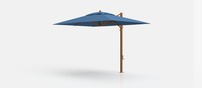 Frankford Aurora Cantilever Umbrella - Fiberglass - 8.5' x 11' Rectangle